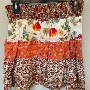 Star City Floral Causal Mini Skirt - Size Small - Great Condition